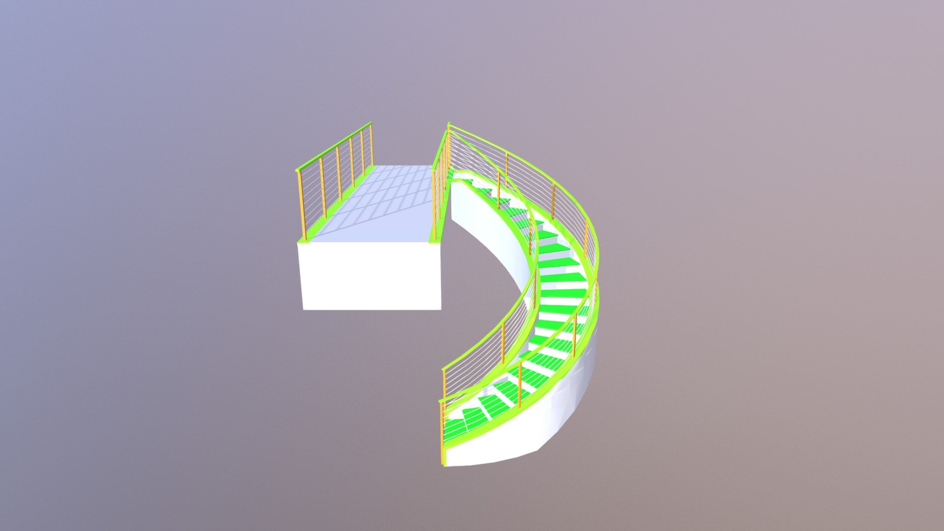 Stair Thalgott Model - 3D model by JDBenjamin [e533d46] - Sketchfab