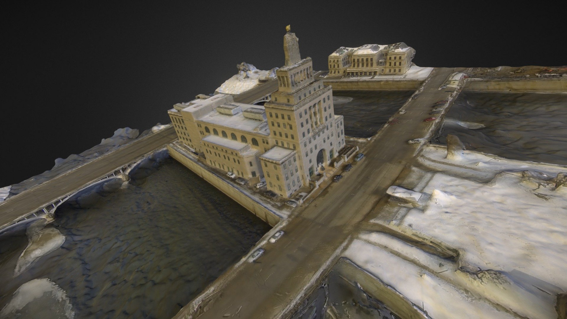 Veteran's Memorial Building — Sketchfab embed 3D viewer
