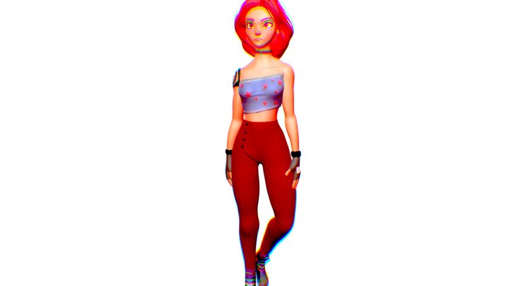 Girl Speedsculpt 3D Model