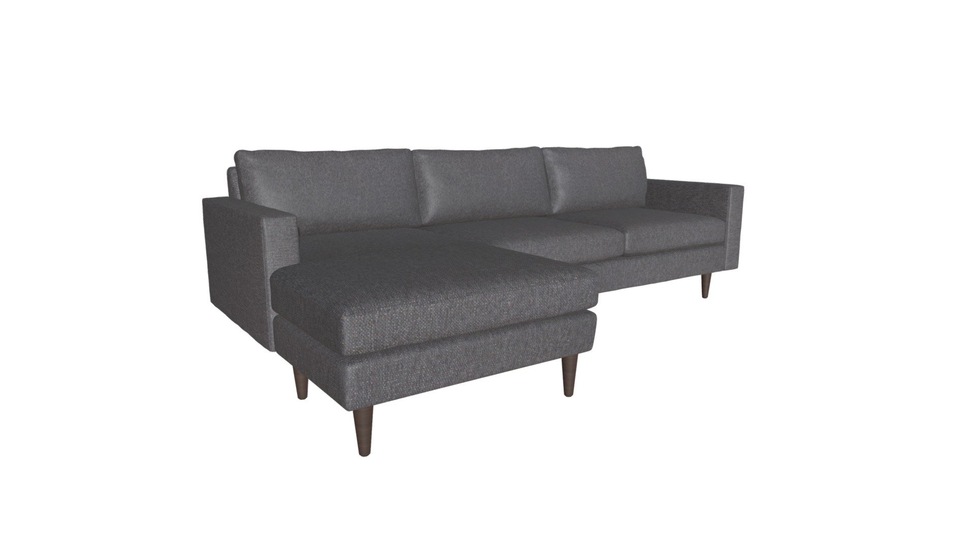 Kace Sectional Slate Gray - 101404