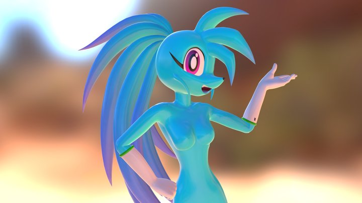 Spaicy Figure 3D Model