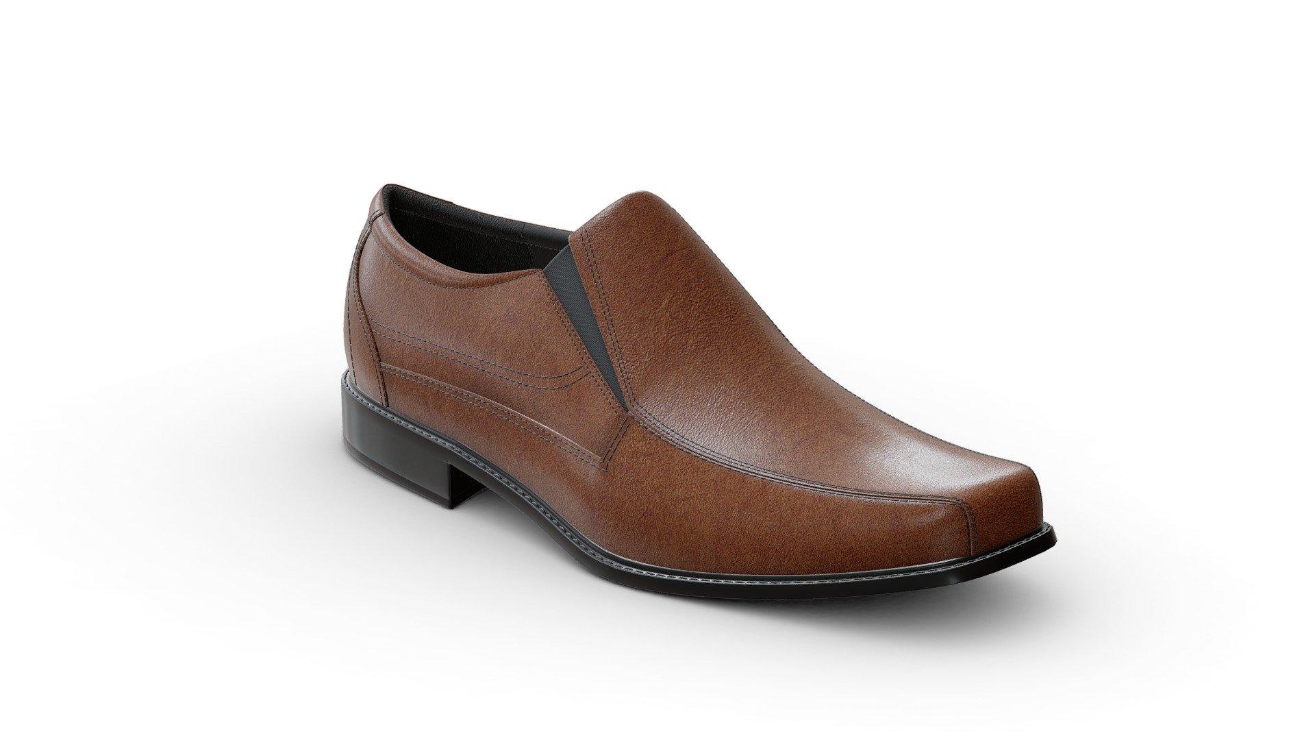 Generic Shoe 023 Brown - 3D model by Tapmod [e53af41] - Sketchfab