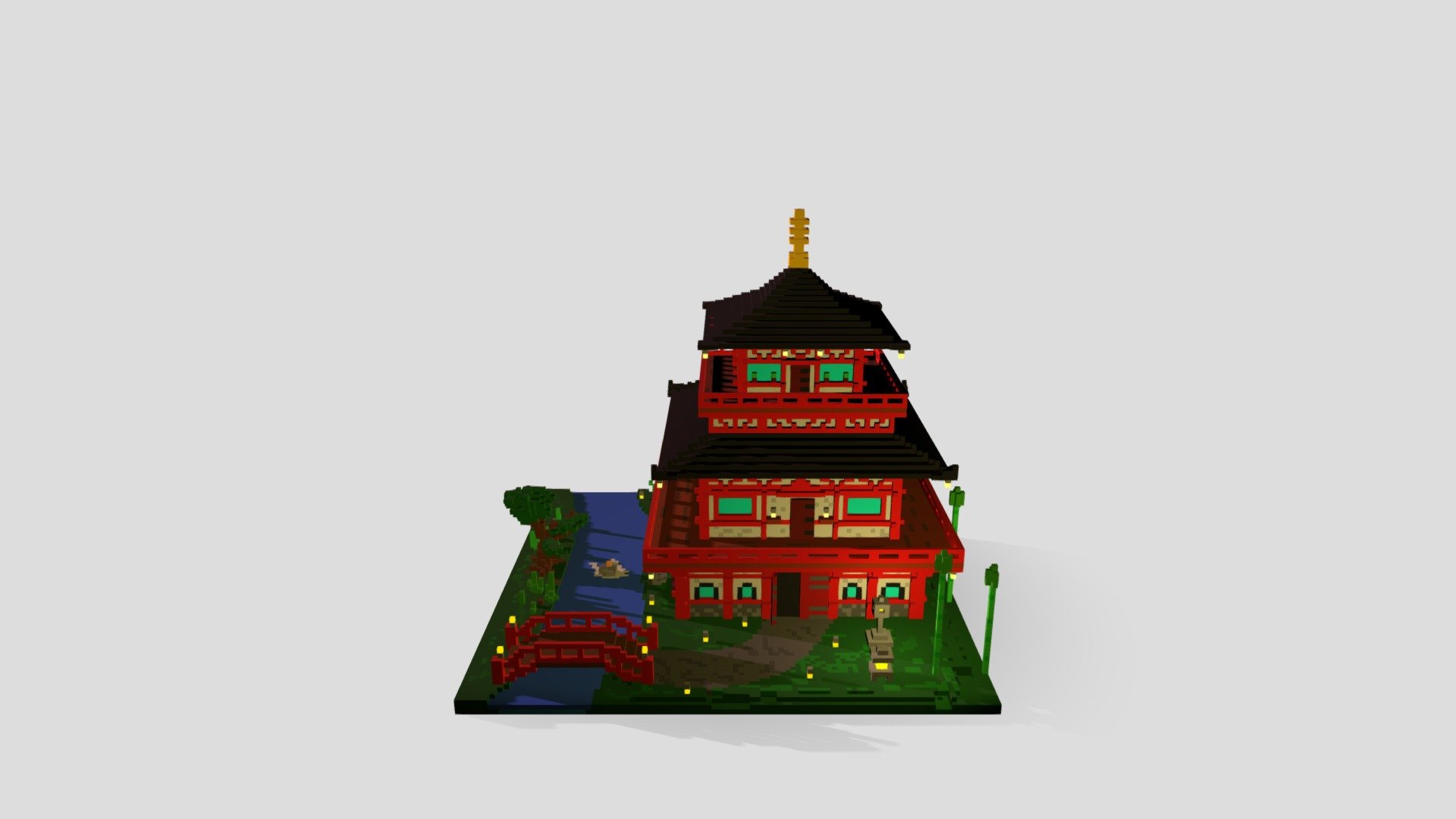 pagoda_2_obj - 3D model by derp_12 [e53afc0] - Sketchfab