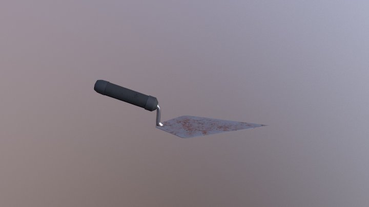 Trowel 3D Model