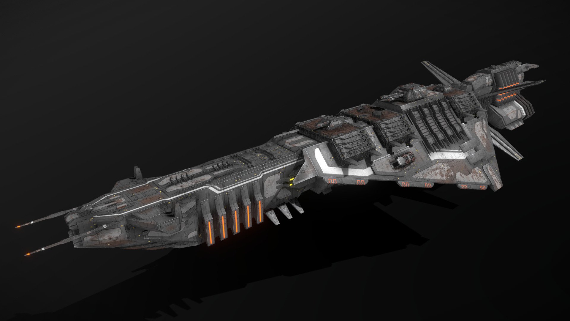 Progenitor Battlecruiser - Buy Royalty Free 3D model by MSGDI [e53c375 ...