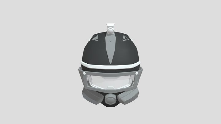 Helmet 02 3D Model