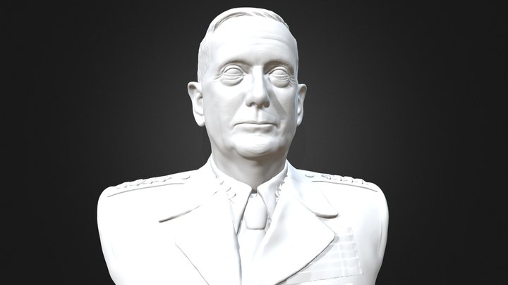 James "Mad Dog" Mattis 3D Model