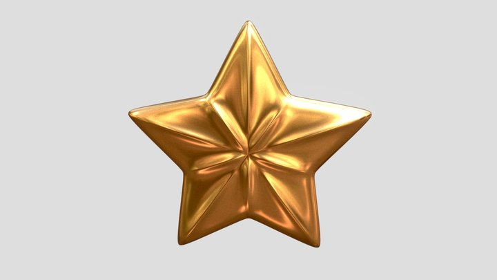Christmas Star 3D Model