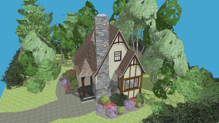 Tudor cottage – Modelo 3D gratuito STL