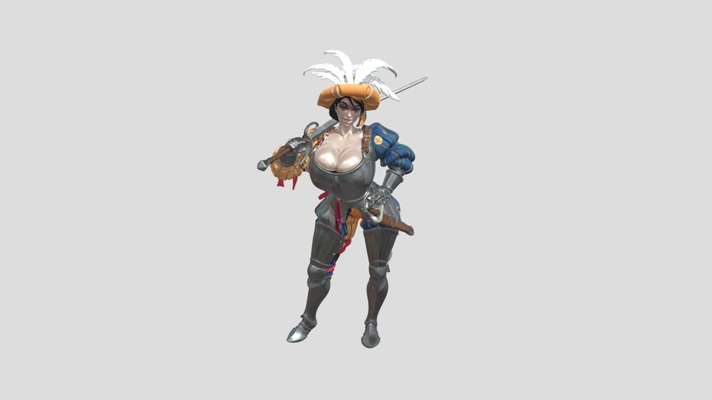 Female Captain Landsknecht