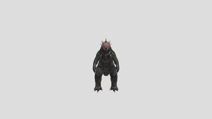 evolved-godzilla (2) 3D Model