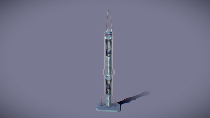 Science-tower 3D models - Sketchfab