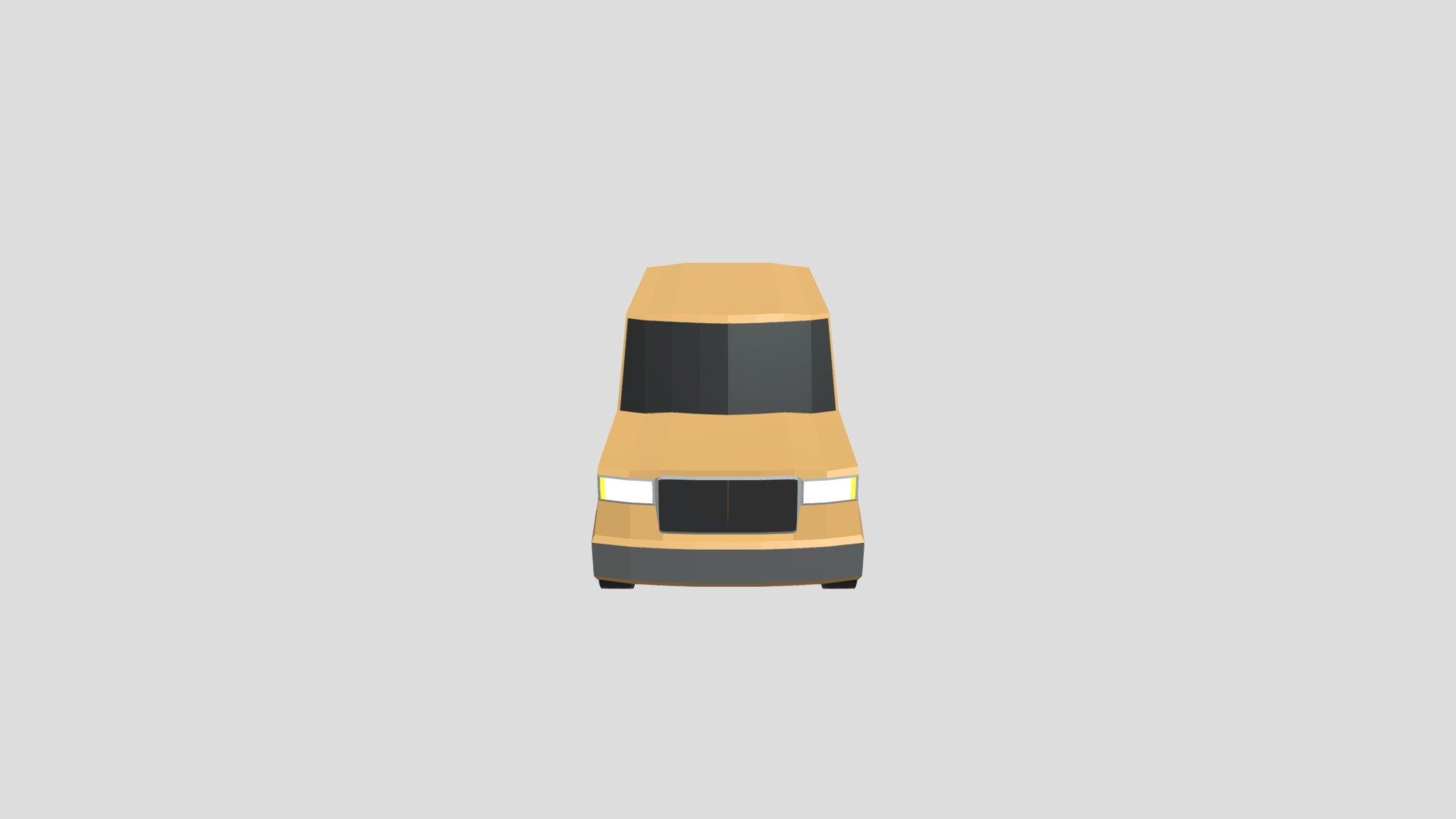 Station_Wagon_Low_poly
