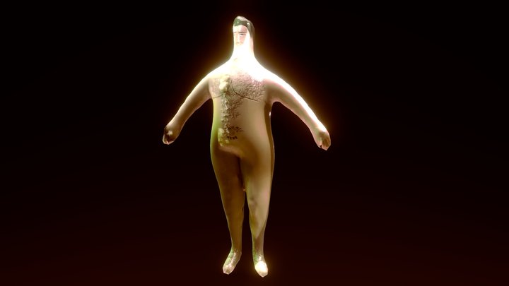 Scaniverse Naked Physique - XARS Hyperobjekt