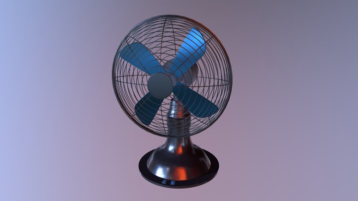 Fan 3D Model