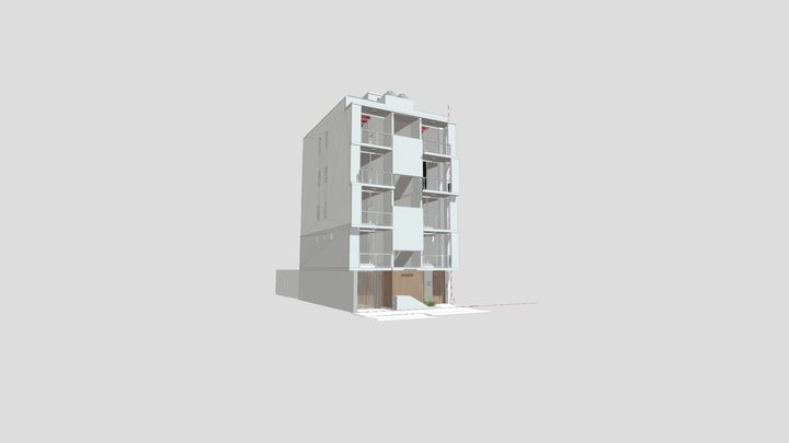 Edificio-Juan-B-Justo 3D Model