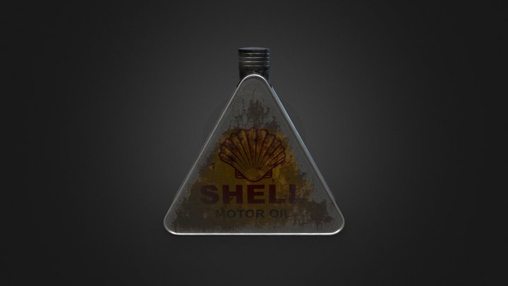 Shell oil 3D Model