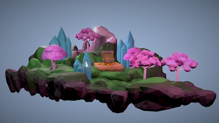 Island 3D Model