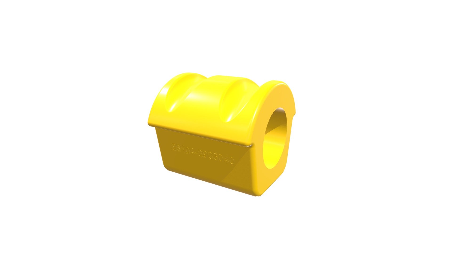 Подушка стабилизатора 33104 Валдай, ГАЗон НЕКСТ — Sketchfab embed 3D viewer