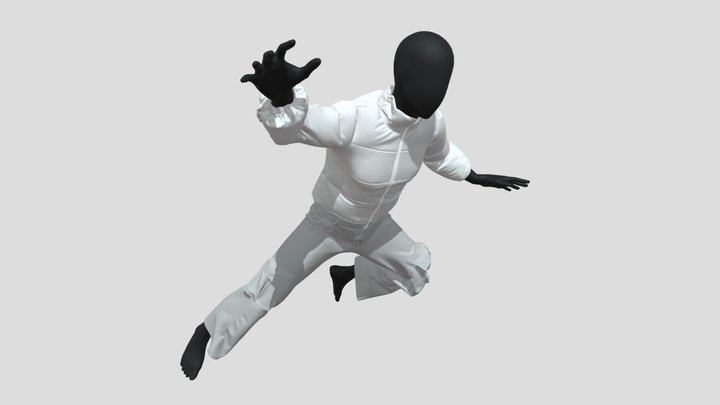 Falling 3D Model
