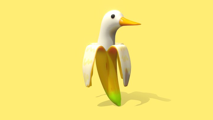 banana duck 3D Model