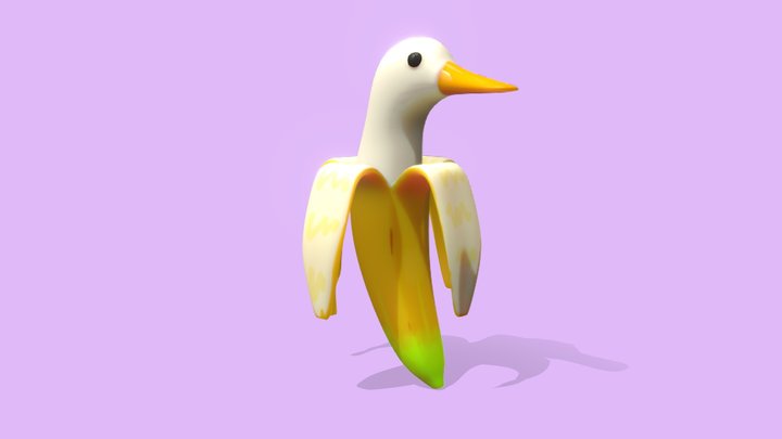 banana duck 3D Model