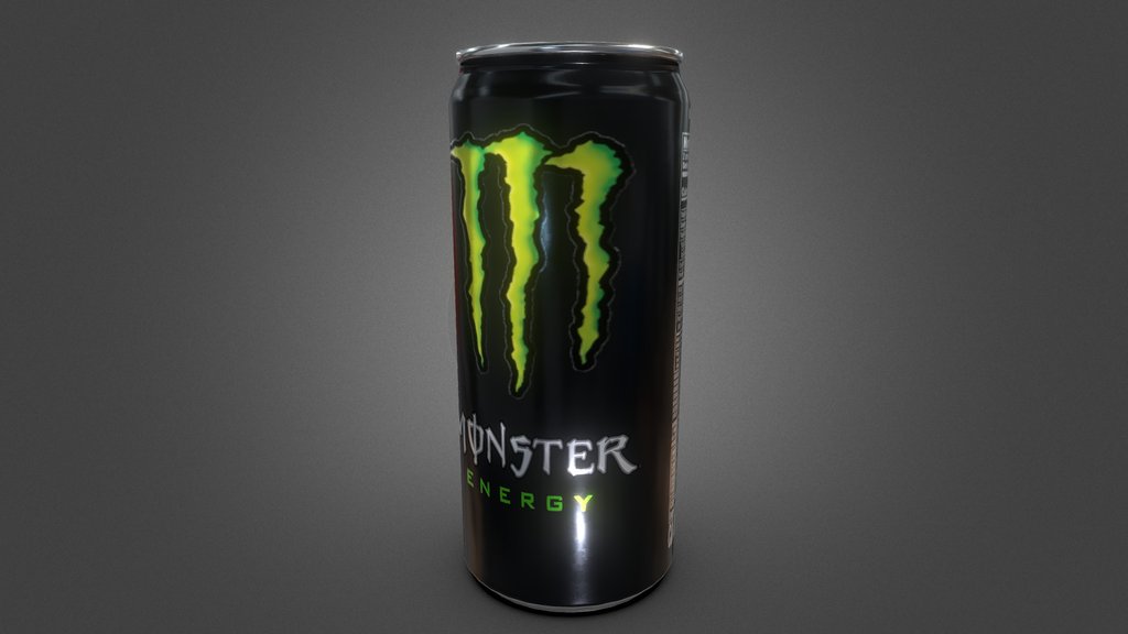 Black Monster Energy Drink