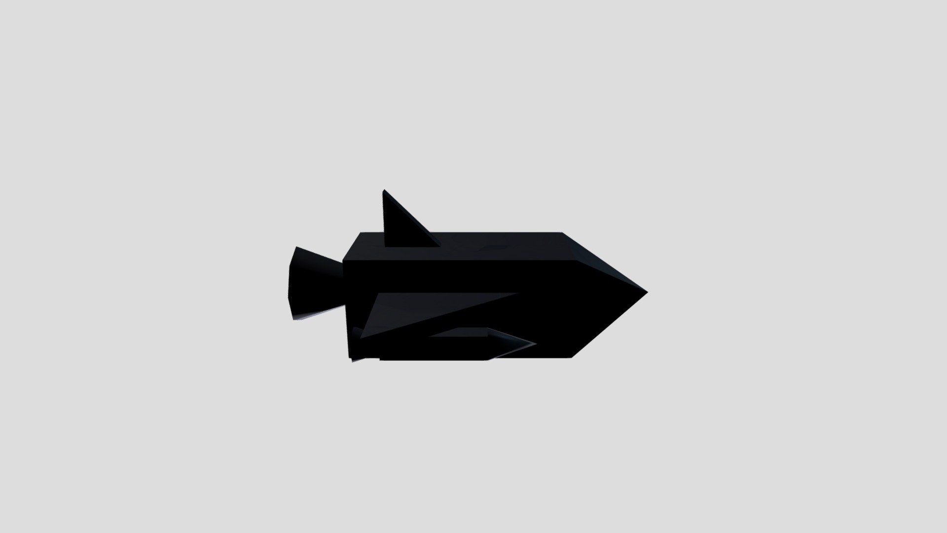 Low Poly Space Ship