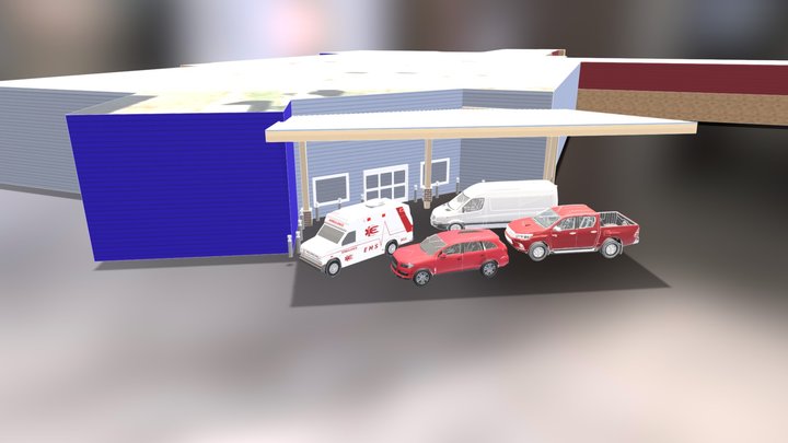 CHADRON HOSPITAL 3D Model