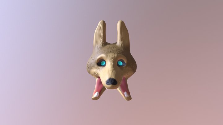 split jaw wolf 3D Model