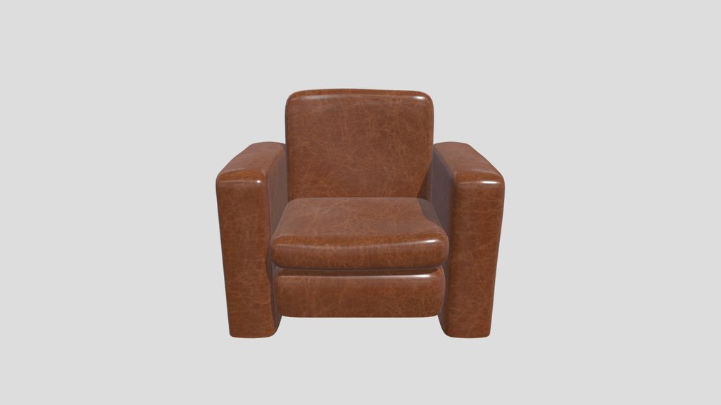 Comfy Seat Low Poly