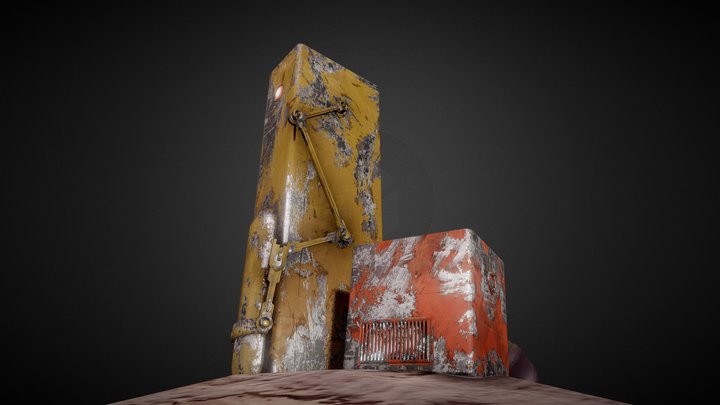 Unity_Neon_Main House 3D Model