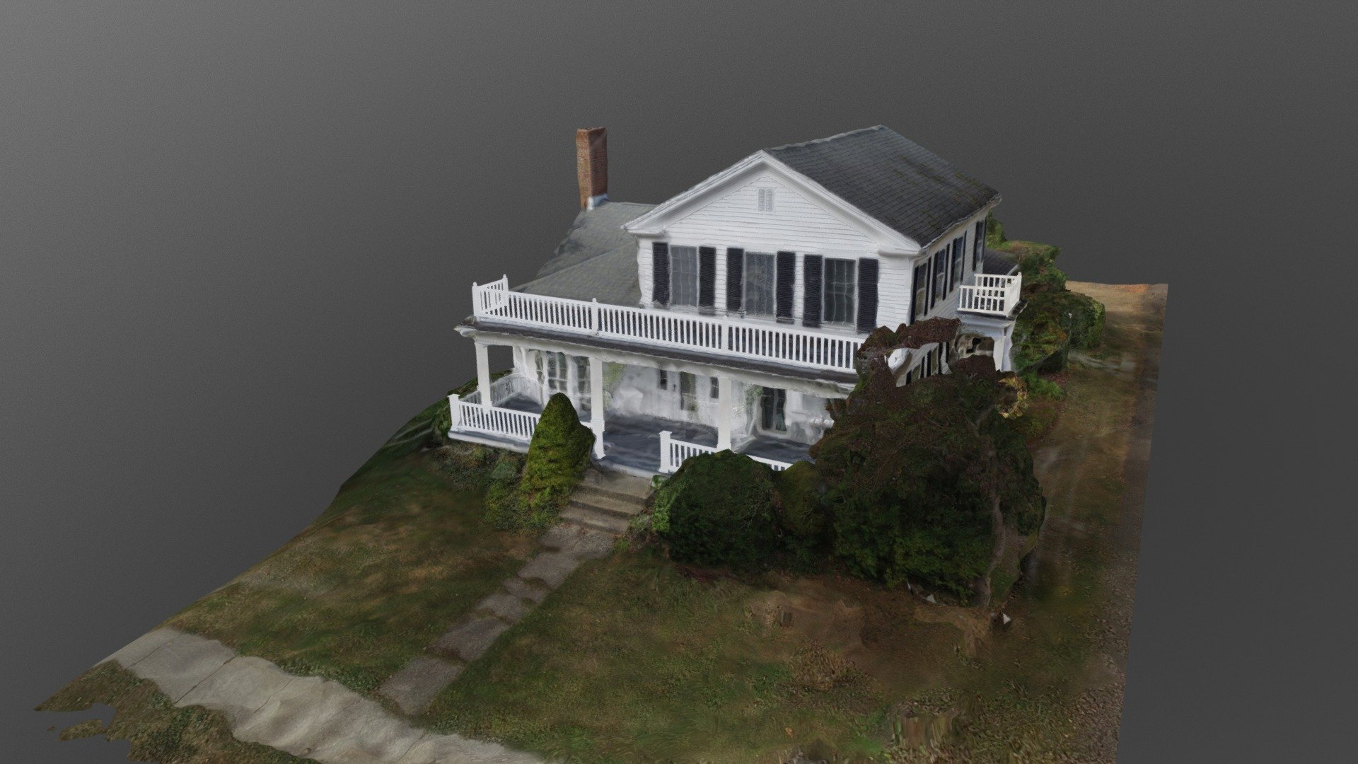 Garfield House 3D model by Jerrad Lancaster (jlancaster) [e546c91