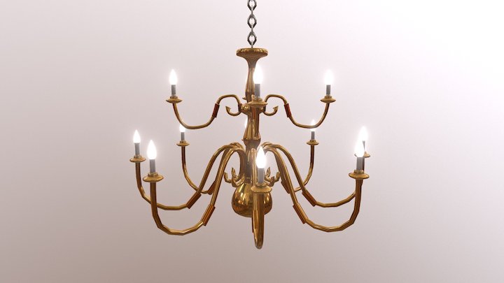 Chandelier 3D Model