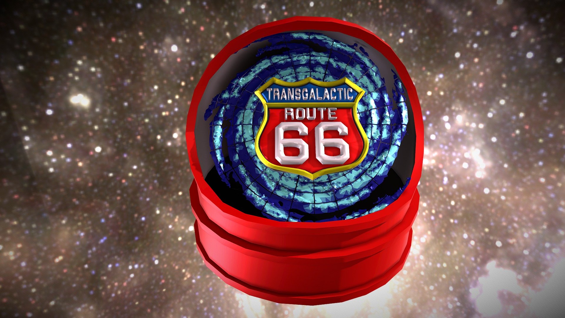 HOLOGLOBE Transgalactic Rout 66 (Souvenirs)