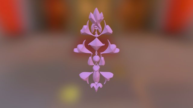 Armenian Ornament 3 3D Model