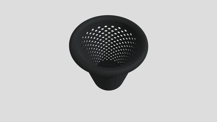 Dust Bin (Waste Basket) 3D Model