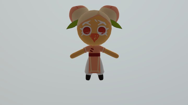 Peach Cookie – Modello 3D gratuito STL