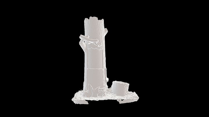 Webster Grave Monument 3D Model