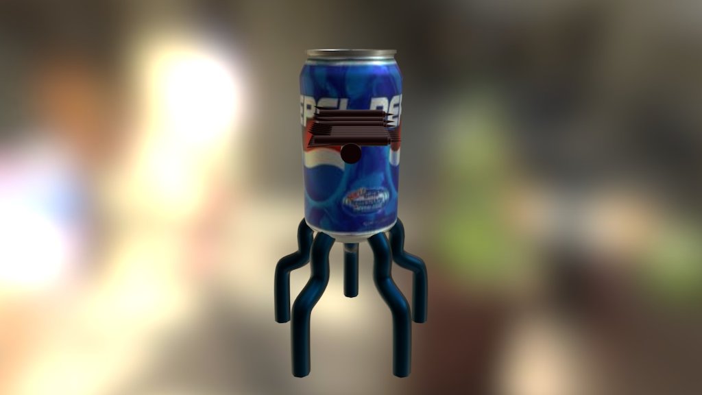 Pepsi Robot - 3D model by ElijahMakar [e54a82d] - Sketchfab