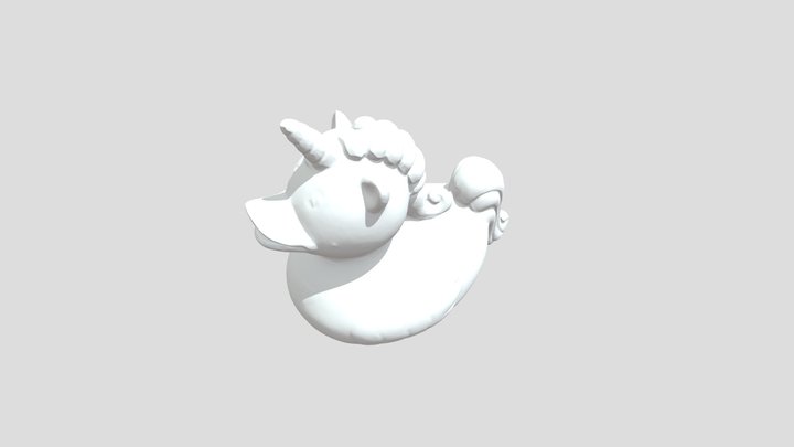 Gummiente 3D Model