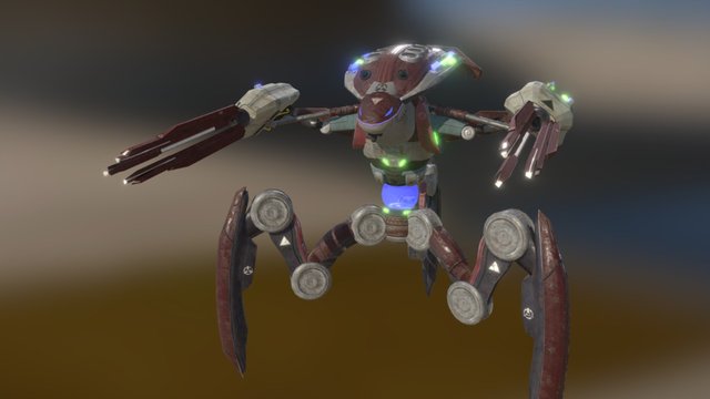 War of the Worlds - Tripod 3D Model