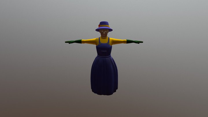 Temp Granny 3D Model