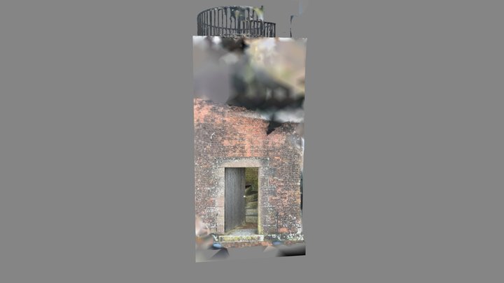 Fort Pulaski Staircase Photogrammetry 3D Model