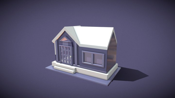 Standard house - Miniature 3D Model