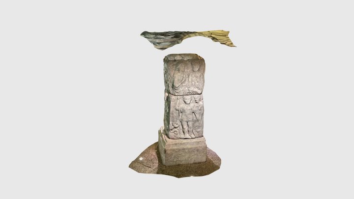 Colonne (Jupiter, Neptune, Vulcain et Mars) 3D Model