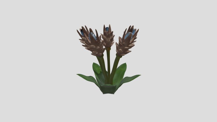 Glowpod Plant - Night 3D Model