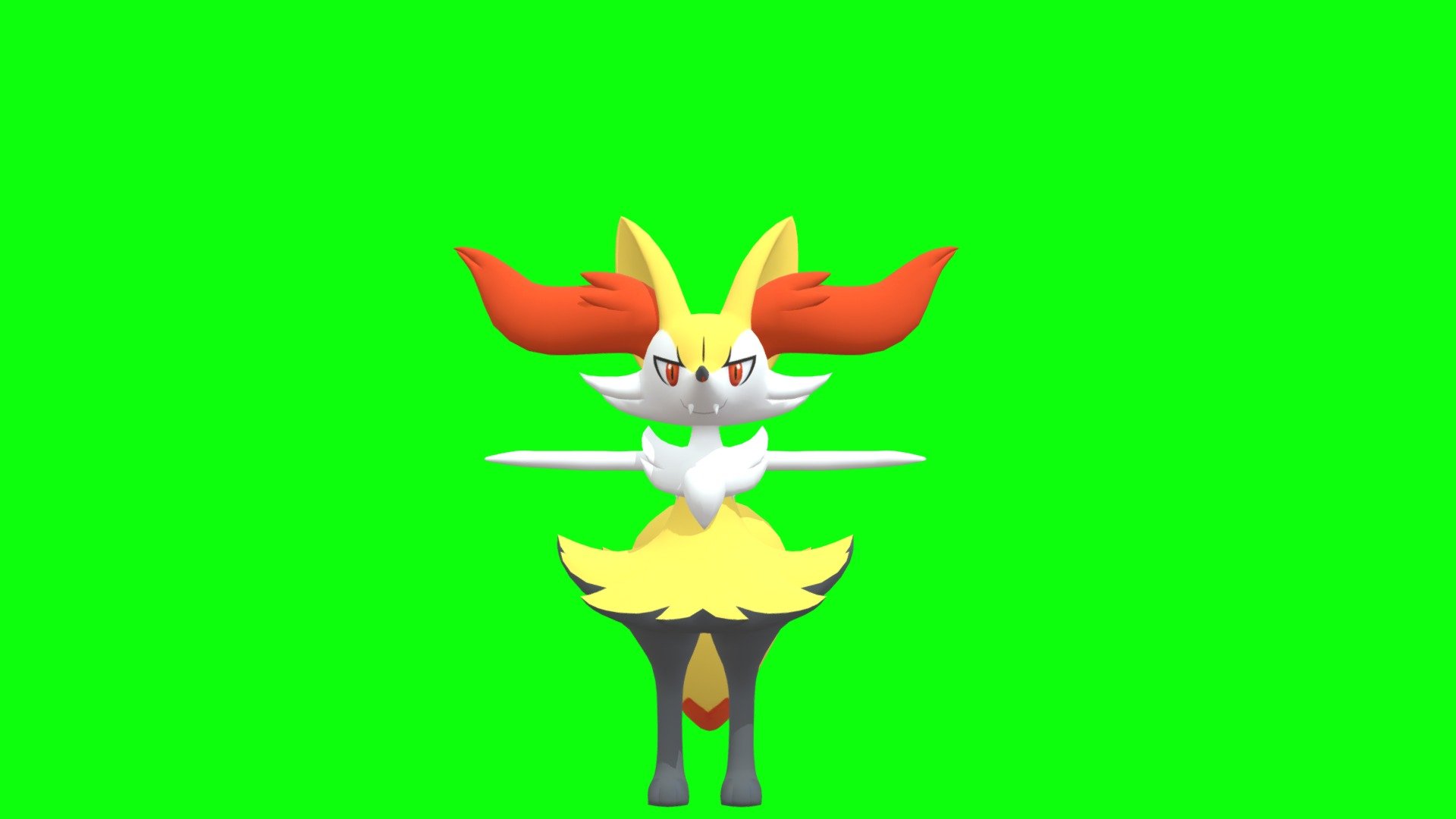 Mobile - Dancing Pokemon Band - Braixen