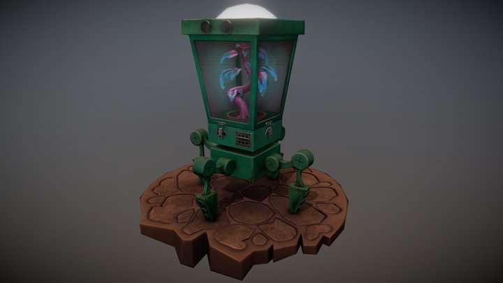 Flower case 3D Model