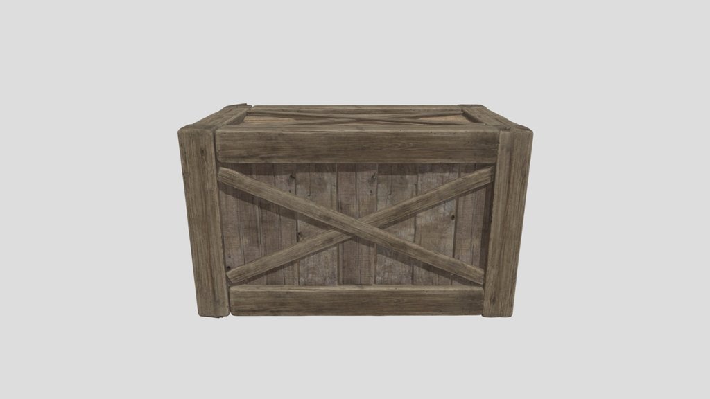 Mk Wooden Crate 004